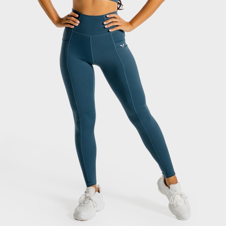CORE LEGGINGS - BLUE